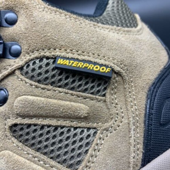 Red Head Men's Blain Work Boots Brown Leather Lace Up Steel Toe Waterproof 8M - Picture 4 of 10